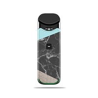 MightySkins Skin Compatible with SMOK Nord - Wood and Marble | Protective, Durable, and Unique Vinyl Decal wrap Cover | Easy to Apply, Remove, and Change Styles | Made in The USA