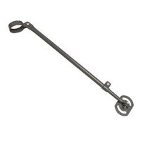 AU9S Slimline Monopole Extra Long Satellite Dish Antenna Pipe Mount Arm AU9-S Bracket Support Strut Arm Long Brace Satellite Dish, Arm Pipe Support Fits 2" Dish Masts