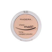 Elevin(TM) PHOERA Powder Concealer Matte Pearl Finishing Powder Pressed Powder 8 Colors (B)