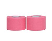 HealiT Easy Rip™ 1.5 Inch Performance Athletic Foam Prewrap - Professional Sports Pre Wrap Athletic Tape - Perfect for Taping Wrist & Ankles - Provides Amazing Knee Support - Pink - 2 Pack