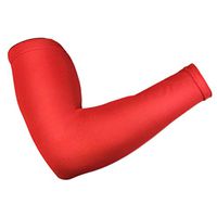1Pc Unisex Outdoor Cycling Fishing Anti-UV Protective Arm Wrap Guard Sleeve for Sun Protection - Red XL