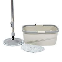 Rotating Mop & Bucket Set Floor Cleaning System with 3 Microfiber Mop Heads