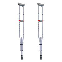 HFENGHUANG Walker Crutch, Soft and Adjustable with Ergonomic Handle TPR After Injury Or Surgery