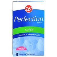 Walgreens Perfection Tampons with Plastic Applicators Super Scented - 8 tampons