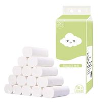 Toilet Paper, 10 Rolls Silky & Smooth Soft Luxury Series Premium 4-Ply Toilet Tissue Rolls, Home Kitchen Toilet Paper for Daily Use (White)