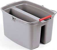 Rubbermaid Pail Double 19 Qt Gray