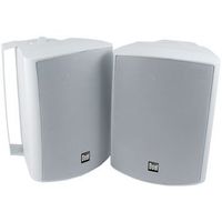 Dual 125 Watt 5 1/4" 3-Way Weather-Resistant Indoor/Outdoor Speakers