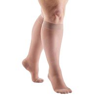 SUPPORT PLUS Unisex Adult Full Calf Sheer Knee-High - Moderate Compression