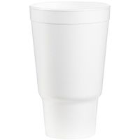Dart 30AJ20 30 oz Foam Pedestal Cup (Case of 400)