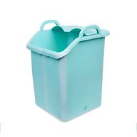 Foot Massagers Foot Bath Barrel Wash The Foot Bucket Pedicure Bucket Plastic Health Bucket Green Massage Bucket Spa Massage Pedicure Bucket Give Your Family The Best Gift