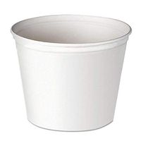 SCC10T3U - Double Wrapped Paper Bucket, Waxed, White, 165 Oz