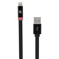 Scosche I3FLED 3' flatOUT LED Charge & Sync Cable w/Charge LED Indicator for Lightning Devices by Scosche