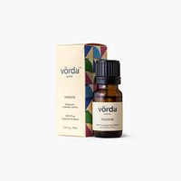 Vorda - PASSION Essential Oil Blend - Enhance Mood, Ease Tension and Stress - Lavender, Lemon, Geranium - 100% Plant Based -10 ml