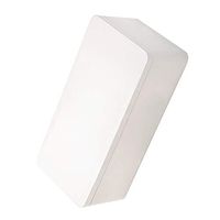 Tianhui Classic Box Rectangular White Empty Tin Box Containers, Gift, Jewelry and Storage Tin Kit, Home Organizer (White, S)