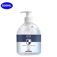 Refreshing Hand Sanitizer Gel, Timsic Portable Travel Size Wash-Free Antibacterial Hand Soap Refreshing Gel Kill 99.99% of Dirty Stuff Disinfecting Cleaner (500ml)