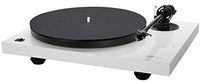 Music Hall MMF-2.3WH Two-Speed Belt Driven Turntable with Music Hall Spirit Cartridge (High Gloss White)