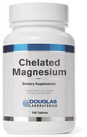 Douglas Laboratories - Chelated Magnesium - Supports Energy Metabolism, Heart, Skeletal Muscles and Nervous System - 100 Tablets