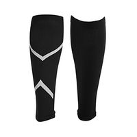 Labewin Sports Calf Sleeves Compression (1 Pair)–Shin Splints, Circulation & Leg Cramp Compression Support Stocking Sleeve - Running, Jogging, Cycling, Fitness & Exercise Enhanced Performance