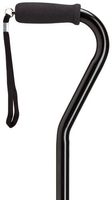 Men Handsome Black Metallic Cane  -Affordable Gift! Item #DHAR-9051908