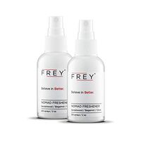 FREY Nomad Fabric Freshener Spray - Pack of 2 Linen and Fabric Spray Deodorizers (Sandalwood Sweet Fragrance)