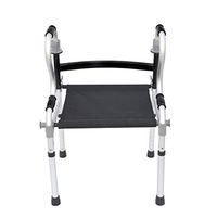 Ren Chang Jia Shi Pin Firm Standard Walkers Aluminium Alloy Walking Aid Double Folding Legrest Armrest Cushion Eight Adjustable 514475cm