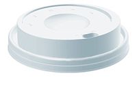 DART Cafe G Cappuccino Dome Lids, for 8 Oz Cups, White, Case of 1,000