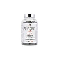 SteelFit Pure Steel Apple Cider Vinegar Capsules - Natural Detoxifier - Cayenne Pepper - Chlorophyll - Digestion -Supports Weight Management - Vegan - Gluten Free - Keto Friendly - 90 Veggie Capsules