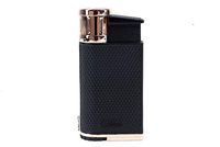 Colibri Evo Single Jet Flame Lighter Black & Rose
