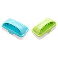 TopOffice Cleaning Brush Handle Electrostatic Double Rollers Sofa Bed Handle Lint Duster Cleaning Brush Remover - Set of 2