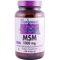 MSM 1000 mg. by Bluebonnet 120 Vegetarian Capsules