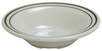 Yanco SS-306 Sesame Salad Bowl, 10 oz Capacity, 1.35" Height, 6.25" Diameter, Melamine, Pack of 48