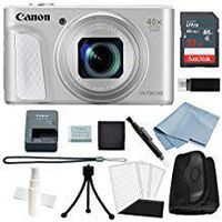 Canon Powershot SX730 HS Bundle (Silver) + Basic Accessory Kit - Including to Get Started