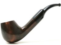 Mr. Brog Full Bent Tobacco Pipe - Model No: 27 Big Horn Mahogany - Pear Wood Roots - Hand Made