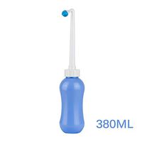 AOZBZ Portable Bidet Sprayer Clean Anal Silicone Douche Butt Vaginal Cleansing System Extended Nozzle for Men Women 380ML