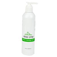 Rolyan Deep Prep Refresh Massage Lotion for Relaxing Full Body Massage & Sore Muscles & Trigger Point Pain Relief, 8 oz