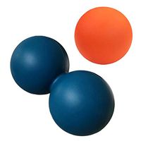 Massage Ball Set for Physical Therapy – Peanut Ball for Muscle Massage + Single Ball for Trigger Point and Myofascial Release – Both Ideal for Pain Relief