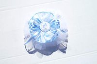 Blue Baby Feet It's a Boy Baby Shower Themed Corsage for Grandma,Aunt or Host Boy (Blue, White)