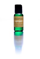 Massage Oil - 2% Ginger Essential Oil in Fractionated Coconut Oil (1 oz/30 ml)