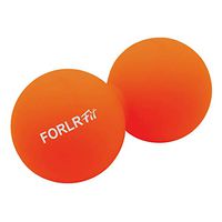 FORLRFIT Double Lacrosse Massage Ball-Peanut Massage Ball & Muscle Roller for Relieving Muscle Pain and Body Tension,Myofascial Release,Muscle Knots, Physical Therapy,Deep Tissue,Yoga,Crossfit