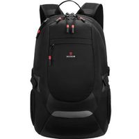 Ruigor Travel Outdoor Laptop Backpack, Large Water Resitant Hiking Backpack for Active Men and Women. Active 29 by Swiss Black