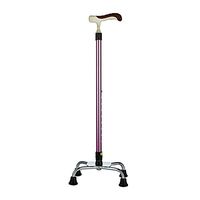 Aluminum Four-Legged Cane Walker Adjustable Height Non-Slip Multi-Function Cane Walker for The Elderly to Use Mobile Assist