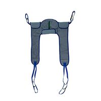 Patient Aid Deluxe Padded Toileting Patient Lift Sling, with Belt, Size (Large), 450lb Weight Capacity