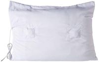 PillowPlayer™ Pillow Speakers & Pillowcase with Speaker Pockets, White Standard