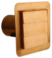 4" Louvered Copper Dryer Vent