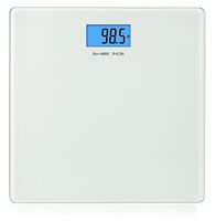 BalanceFrom Basic High Accuracy Digital Bathroom Scale with Backlit Display & Step-On Technology