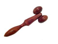 Thai Traditional Reflexology Foot Massage Wooden Roller - Face Massage Tool