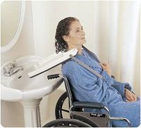 DSS Ez-shampoo Hair Washing Tray Wheelchair, 12.75x17-1/3