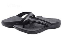 V.Step Orthotic Flip Flops Arch Support Sandals Flat Thong Slippers- Walking Comfort with Orthopedic Support, Men's 12 / Women's 13