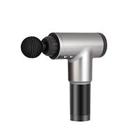 Fumei Massage Gun Deep Tissue Percussion Muscle Massager for Pain Relief, Handheld Electric Body Massager Sports Drill Portable Fascial Gun (Silver)