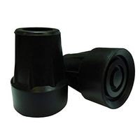 Cane Tips Black 1" Diameter Drive Medical Pair